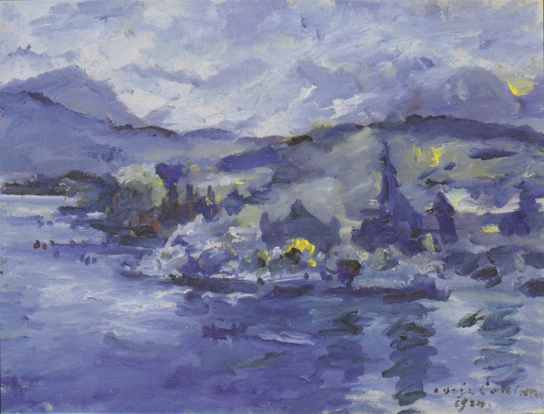 Lovis Corinth Luzerner See am Nachmittag - 1924