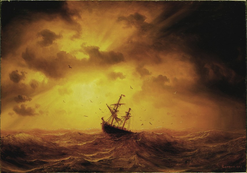 Marcus Larson - Storm på havet