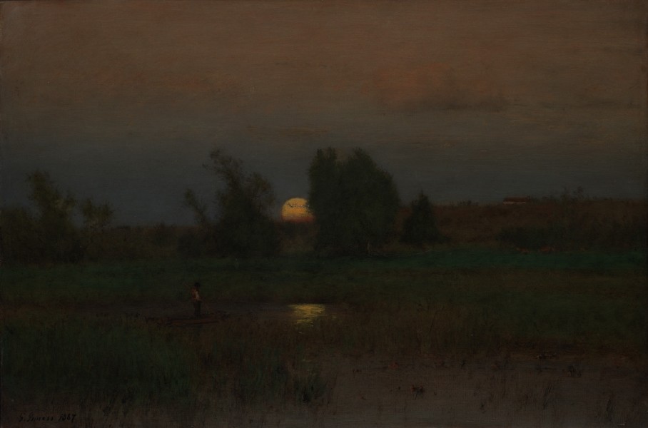 Moonrise by George Inness 1887