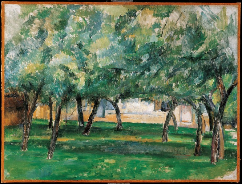 Paul Cézanne - Farm in Normandy, c. 1885-86 - Google Art Project
