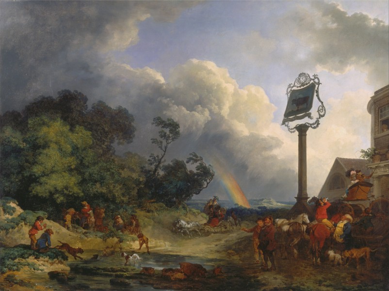 Philippe-Jacques de Loutherbourg - The Rainbow - Google Art Project