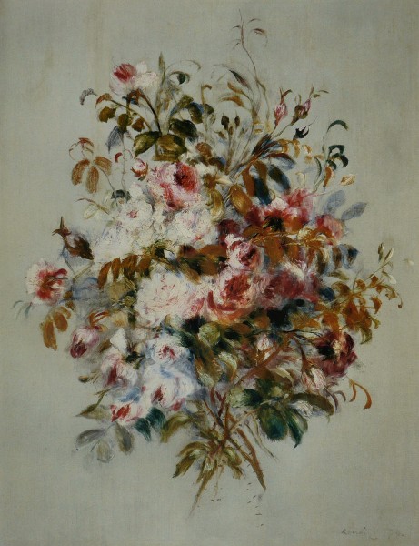 Pierre-Auguste Renoir - Bouquet de roses
