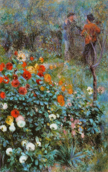 Pierre-Auguste Renoir - Jardin de la rue Cortot