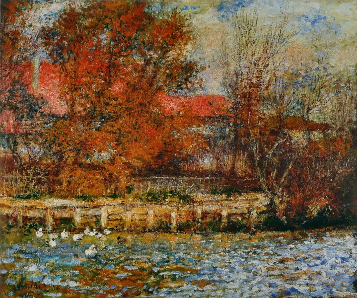 Pierre-Auguste Renoir - La Mare aux canards, 1873