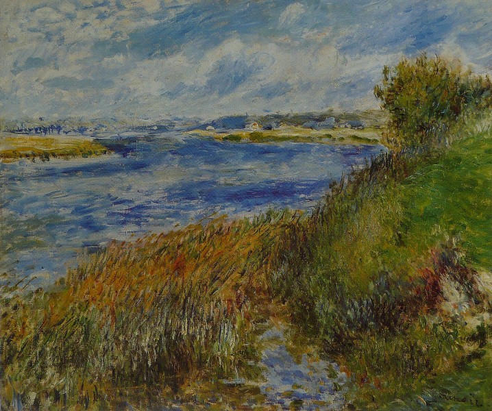 Pierre-Auguste Renoir - La Seine à Champrosay