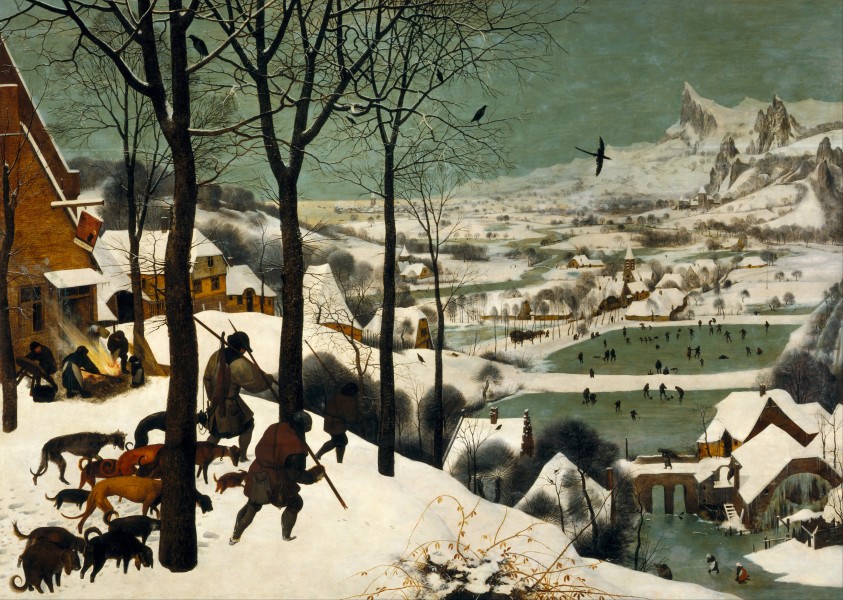 Pieter Bruegel the Elder - Hunters in the Snow (Winter) - Google Art Project