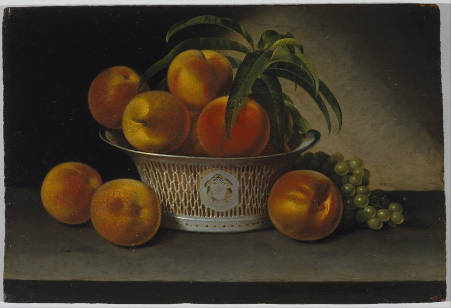 Raphaelle Peale - Still Life with Peaches - Google Art Project