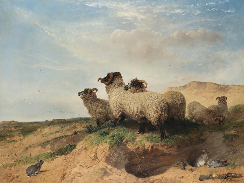 Richard Ansdell - Lytham Sandhills (1853)