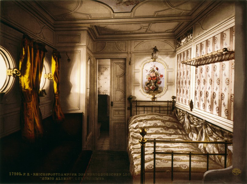 SS König Albert luxury cabin