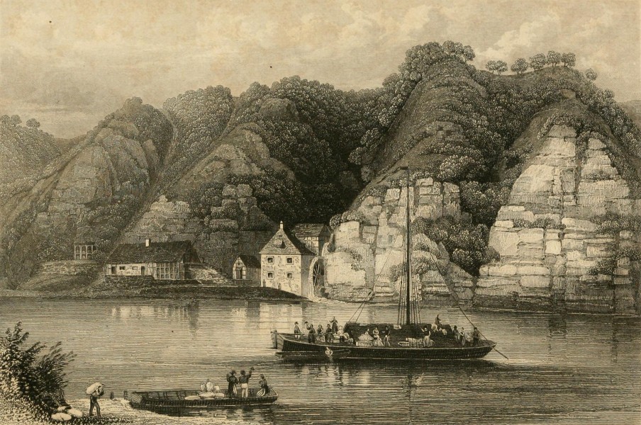 Steinmuehle an der Weser-1841
