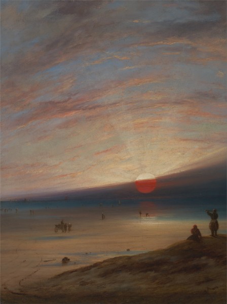 Sunset on the Beach at Sark - Google Art Project
