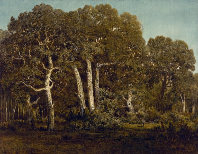 Théodore Rousseau - The Great Oaks of Old Bas-Bréau - Google Art Project
