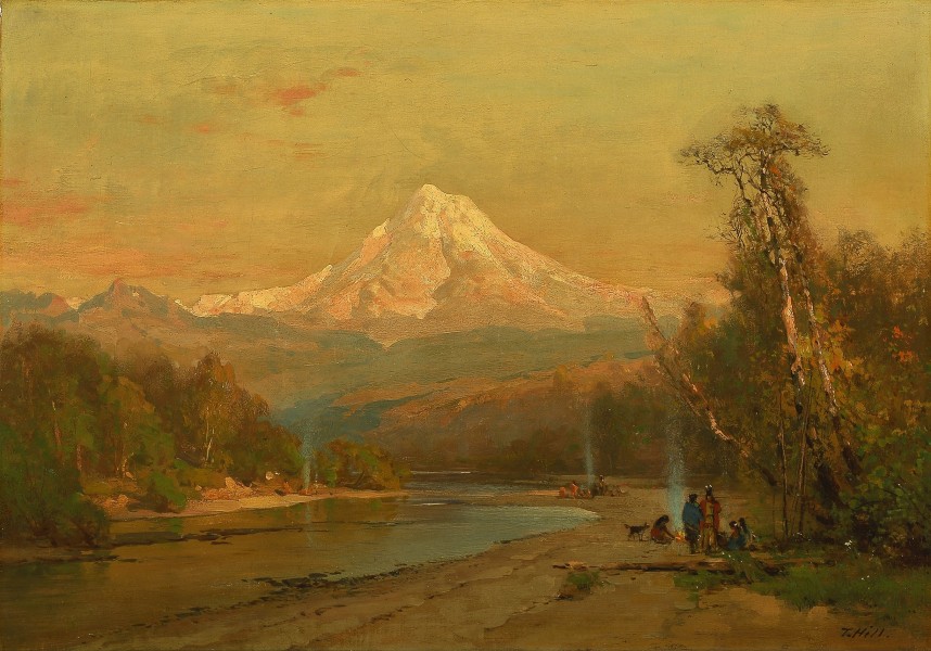 Thomas Hill - Indians of the Northwest (c.1874)