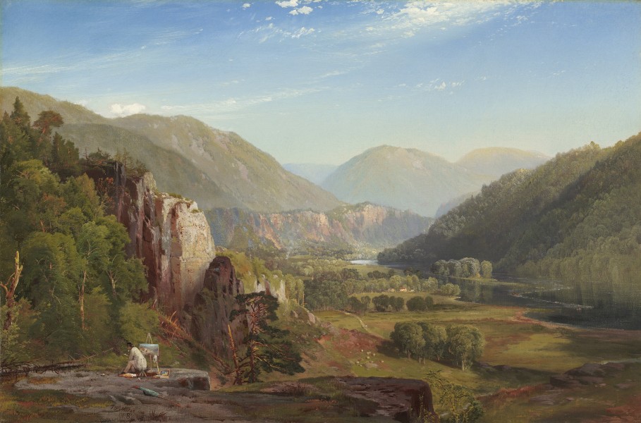 Thomas Moran, 'The Juniata, Evening', 1864. Oil on canvas, National Gallery of Art, Washington