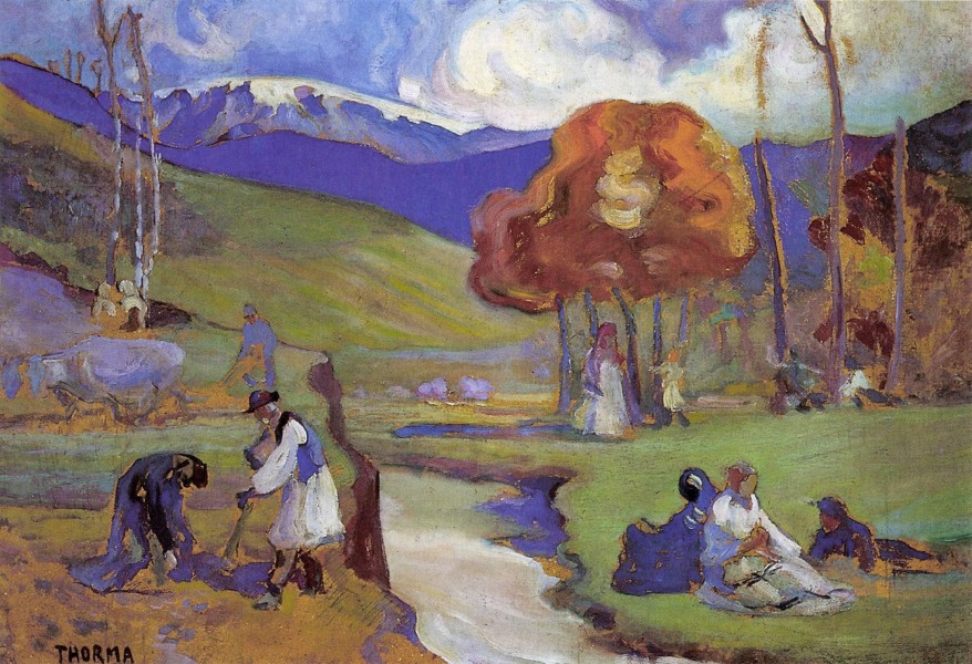Thorma János painter (1870-1937.12.05) In autumn