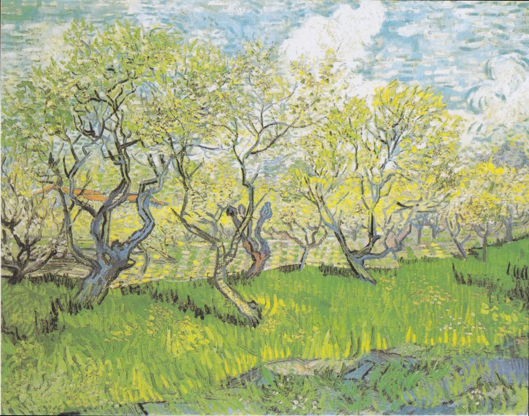 Van Gogh - Blühender Obstgarten3