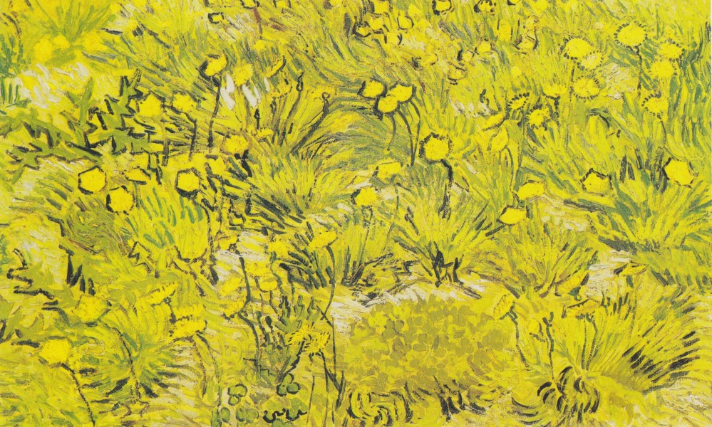 Van Gogh - Wiese mit gelben Blumen