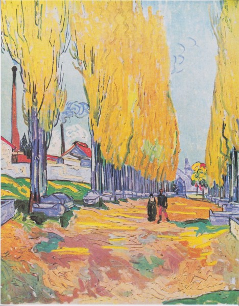 Van Gogh - Les Alyscamps, Allee in Arles3