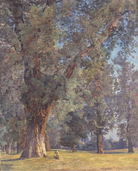 Waldmüller - Bäume im Prater