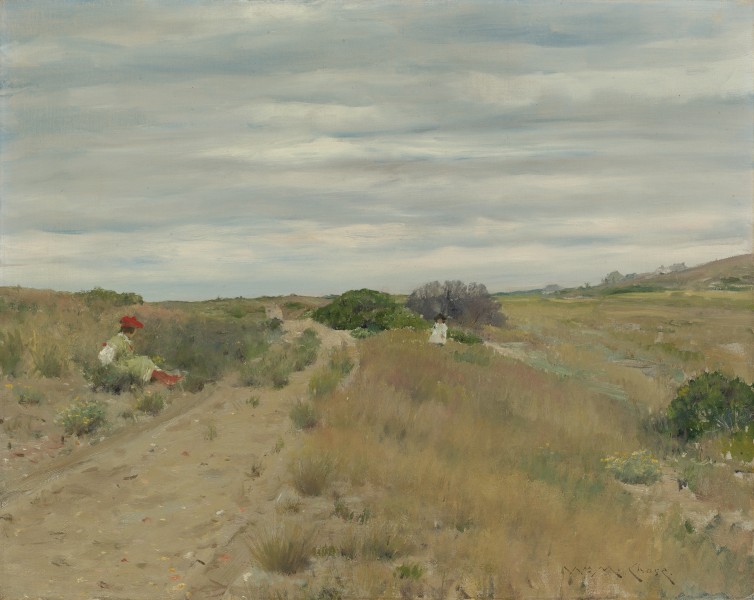 William Merritt Chase - The old Sand Road (ca.1894)