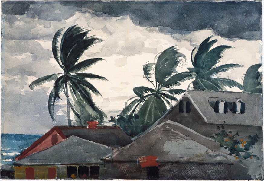 Winslow Homer - Hurricane, Bahamas