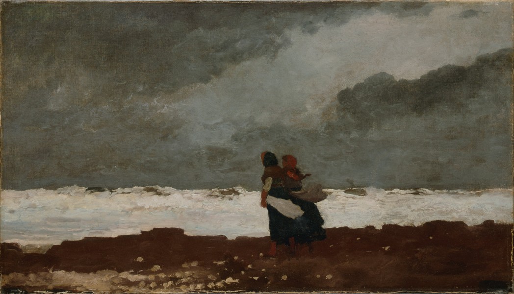 Winslow Homer - Two Figures by the Sea - Google Art Project