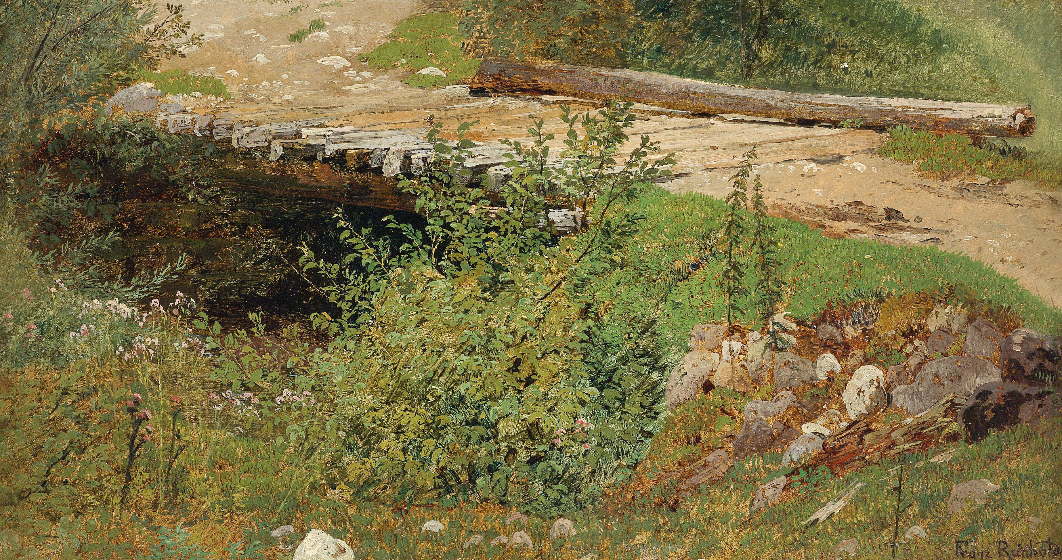 Reinhold-Bridge over a Stream