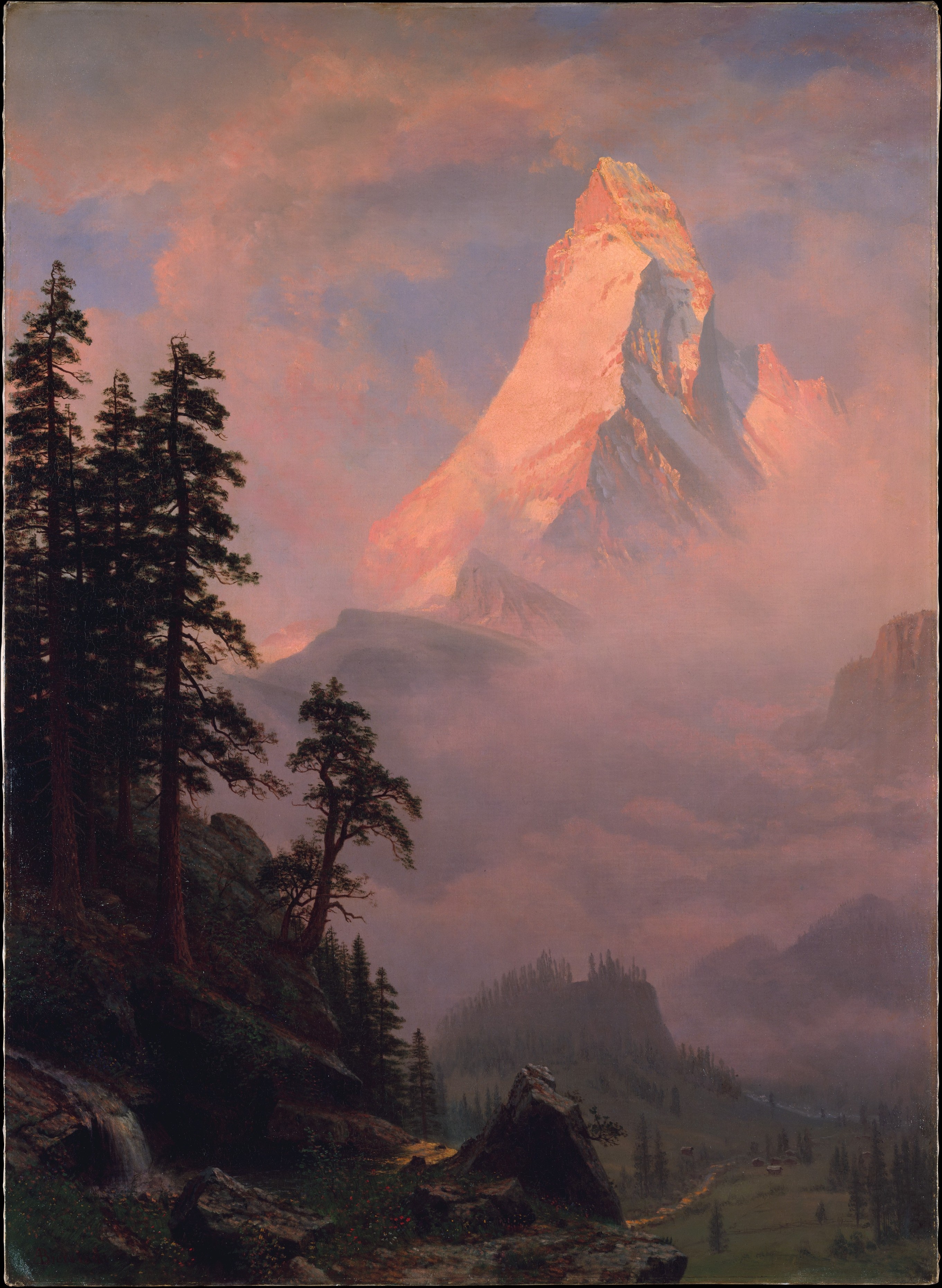 Sunrise on the Matterhorn MET DT218107