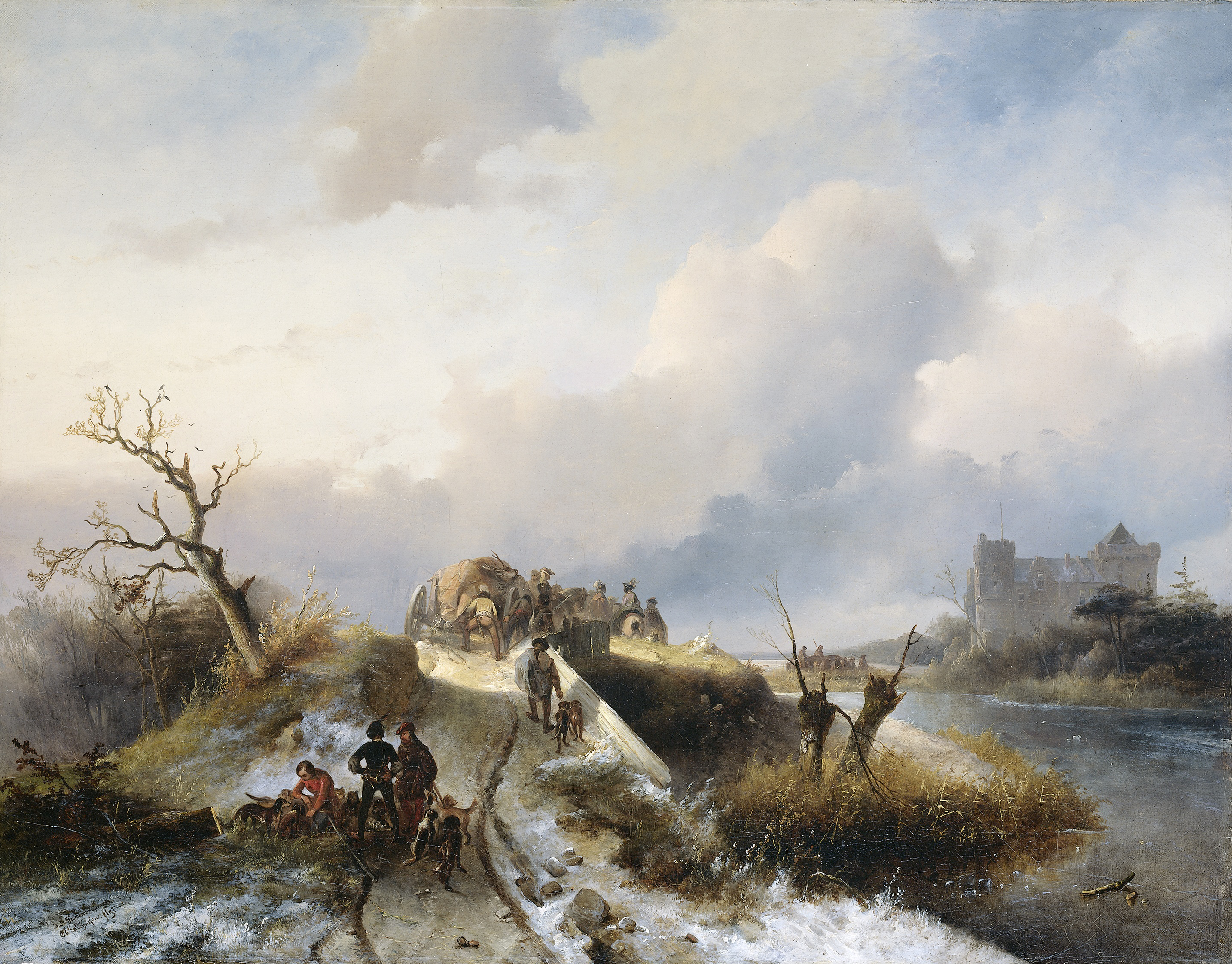 Terugkeer van de jacht Rijksmuseum SK-A-4883