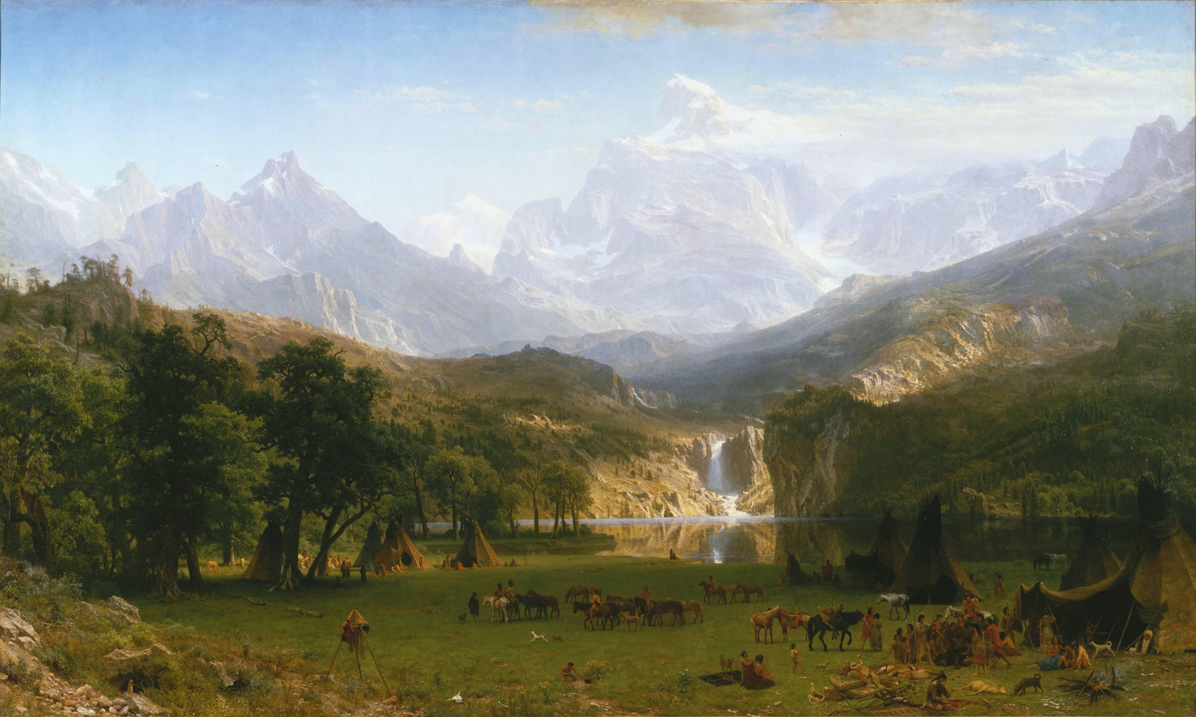 1863 - bierstadt landers peak
