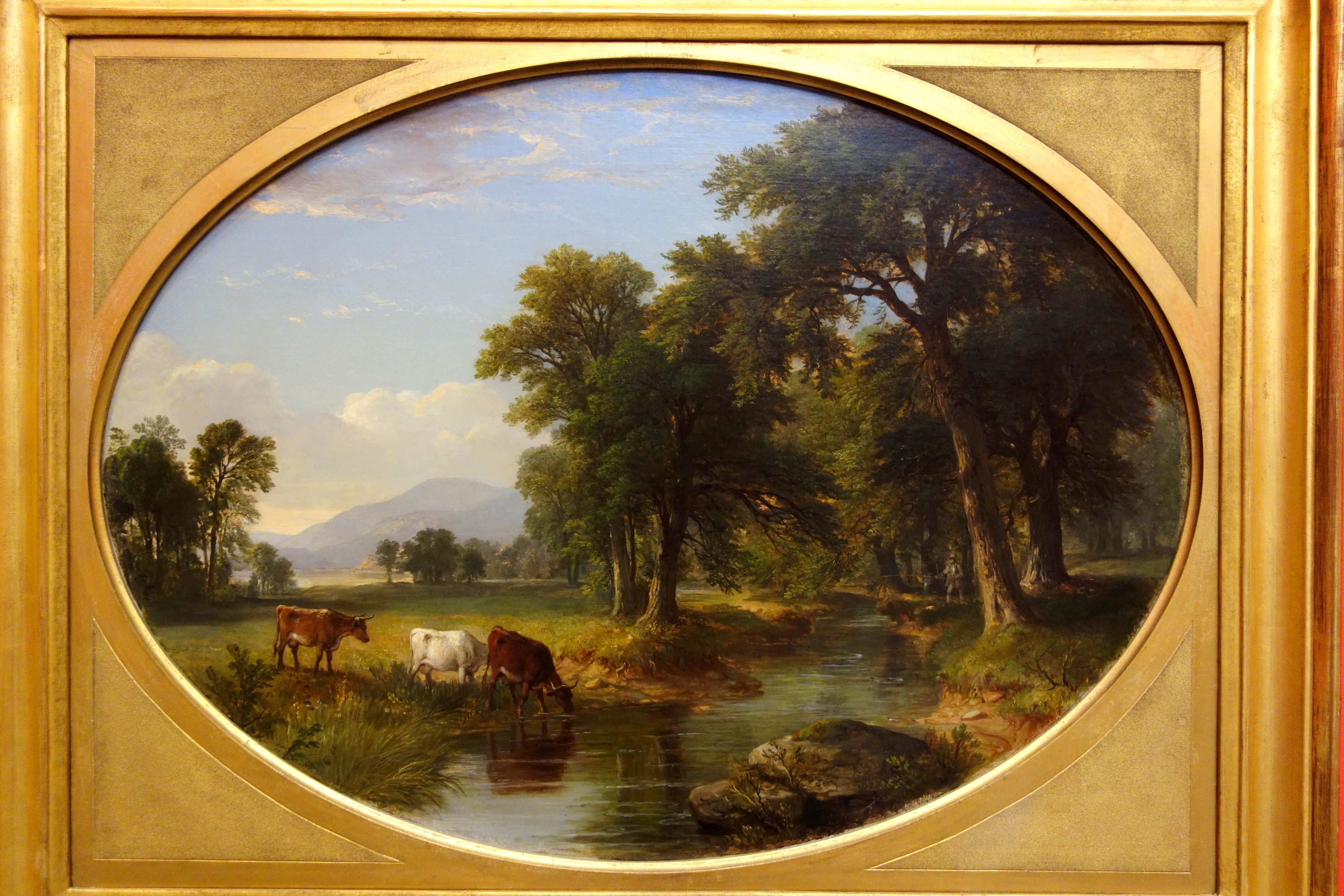 Catskill Creek (Summer Afternoon) by Asher B. Durand, 1855, oil on canvas - Albany Institute of History and Art - DSC08138