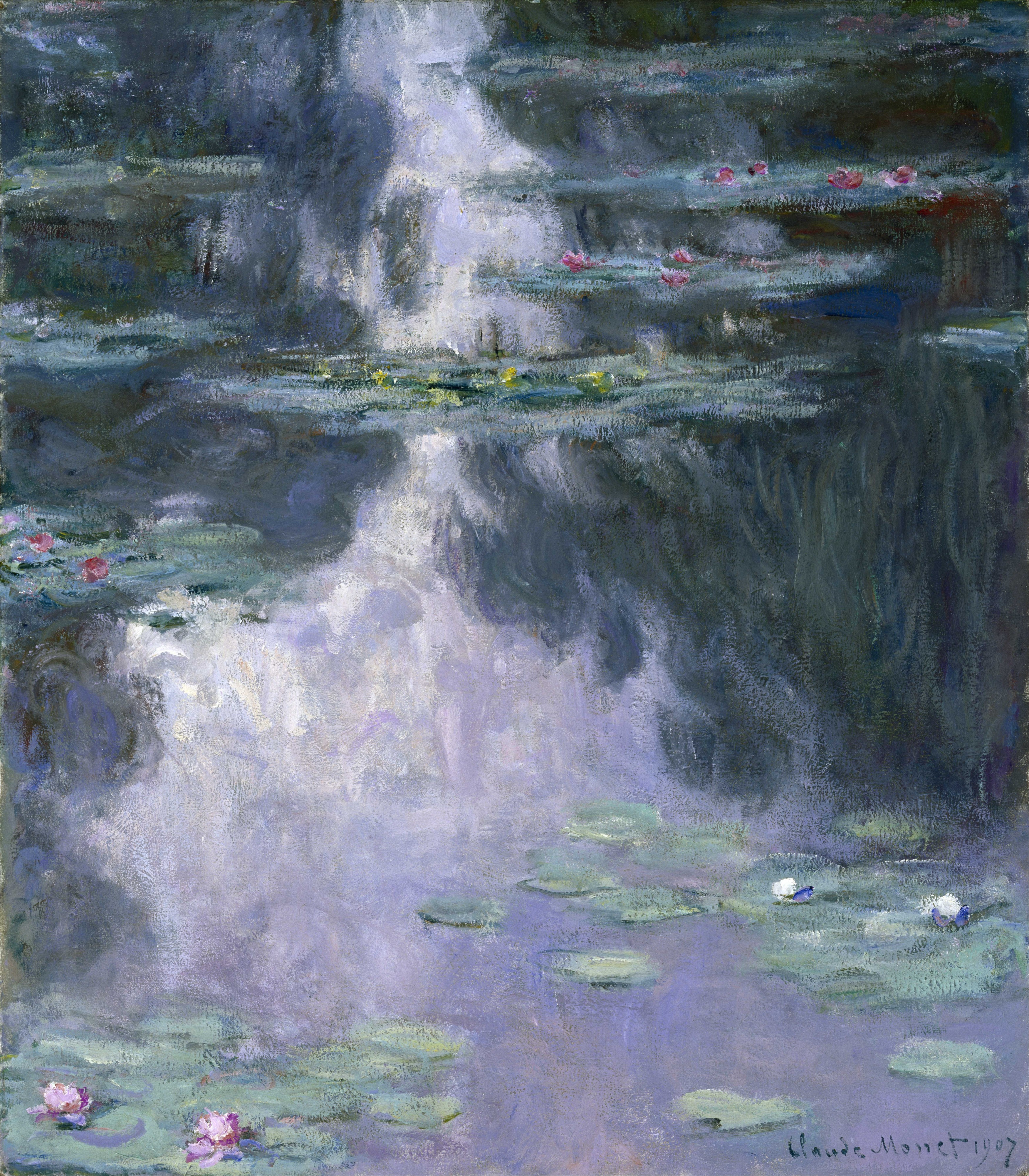 Monet, Claude - Water Lilies (Nymphéas) - Google Art Project