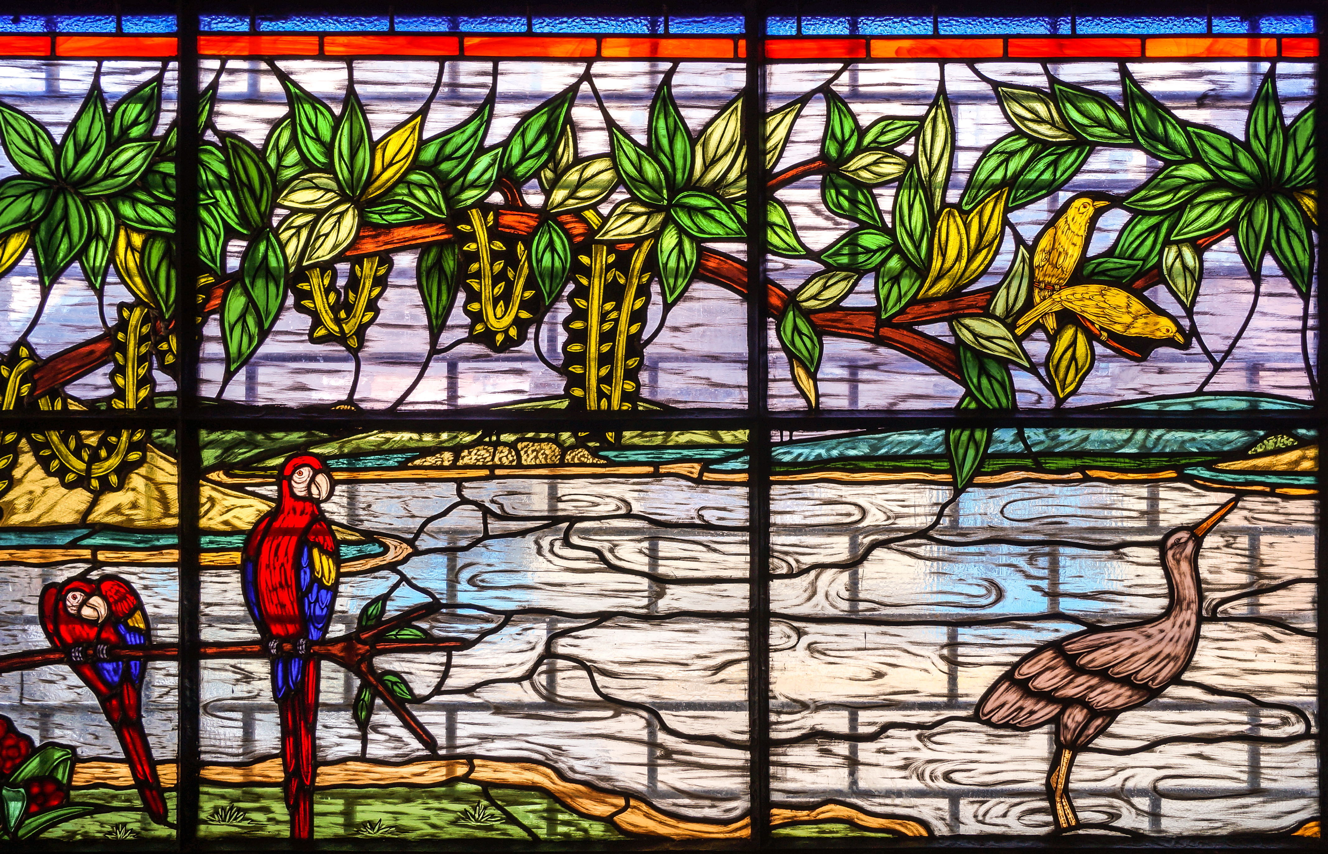 Vitral de la Naturaleza