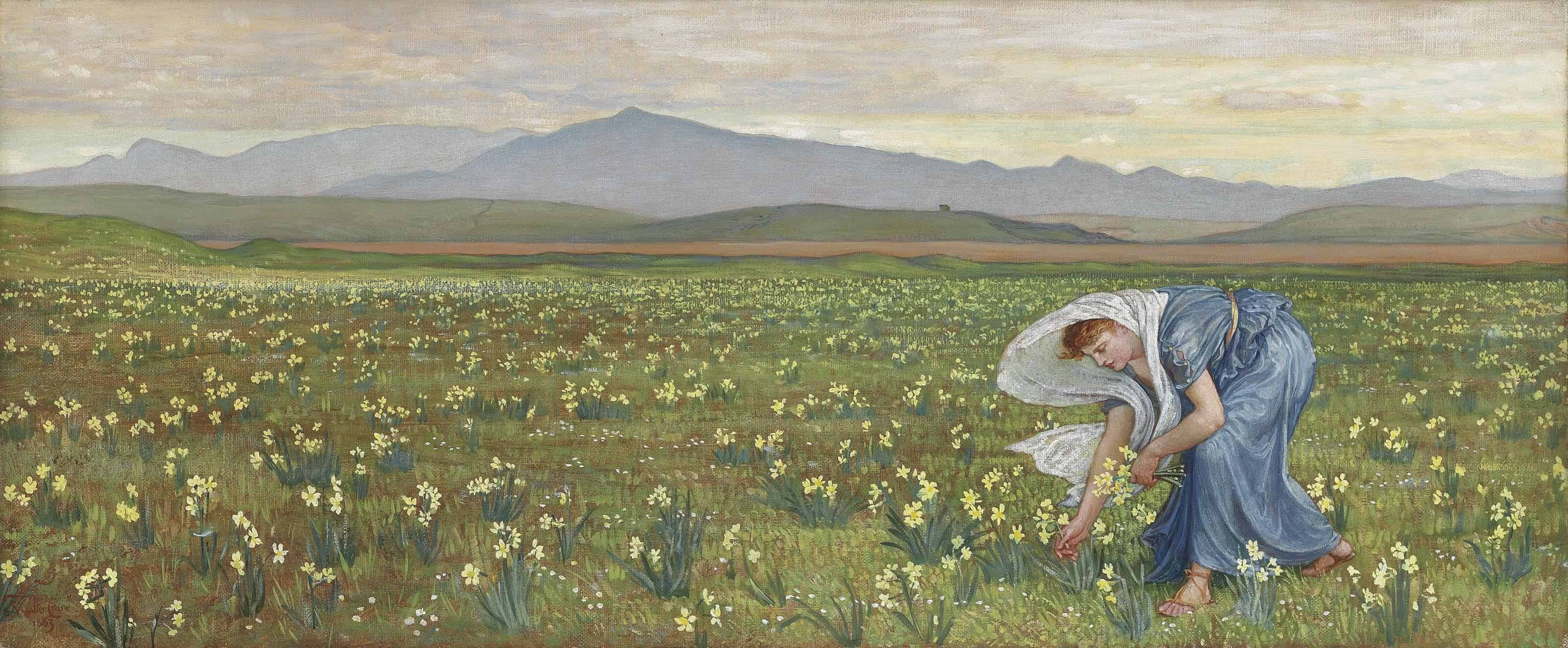 Walter T. Crane - La Primavera (1883)