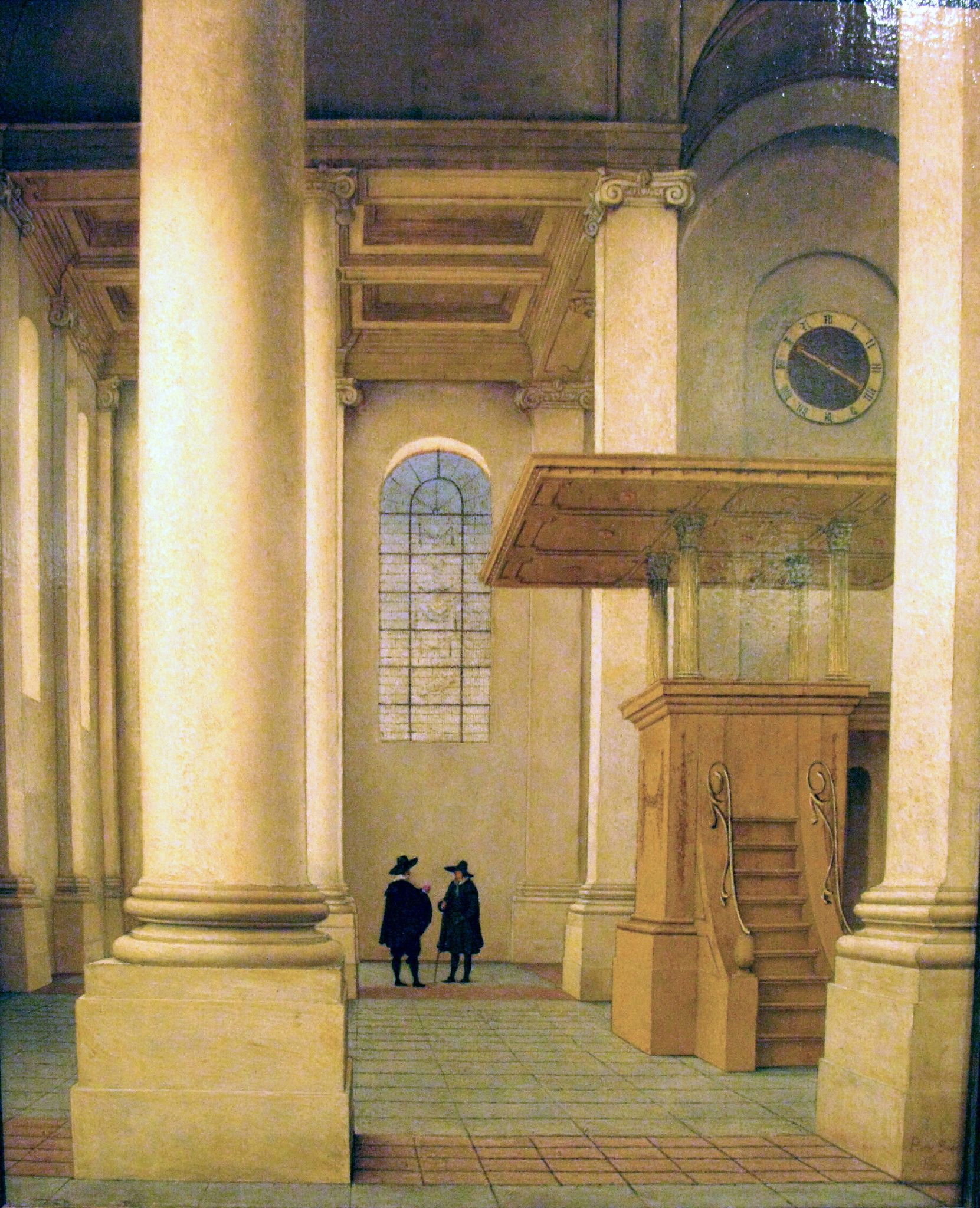 WLANL - andrevanb - Interieur van de Nieuwe Kerk te Haarlem, Pieter Saenredam, 1655