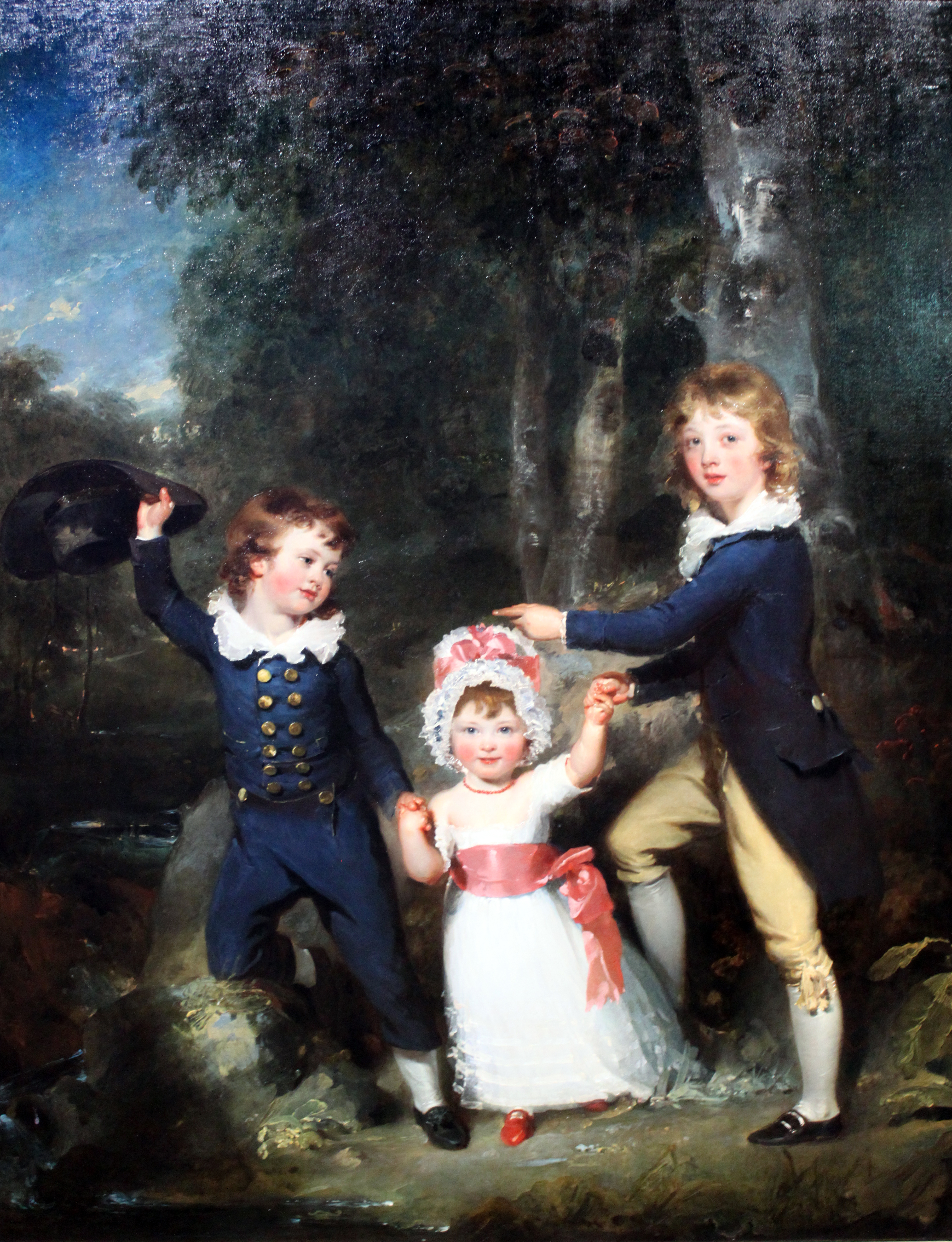 1790 Lawrence Bildnis der Kinder des Lord George Cavendish anagoria
