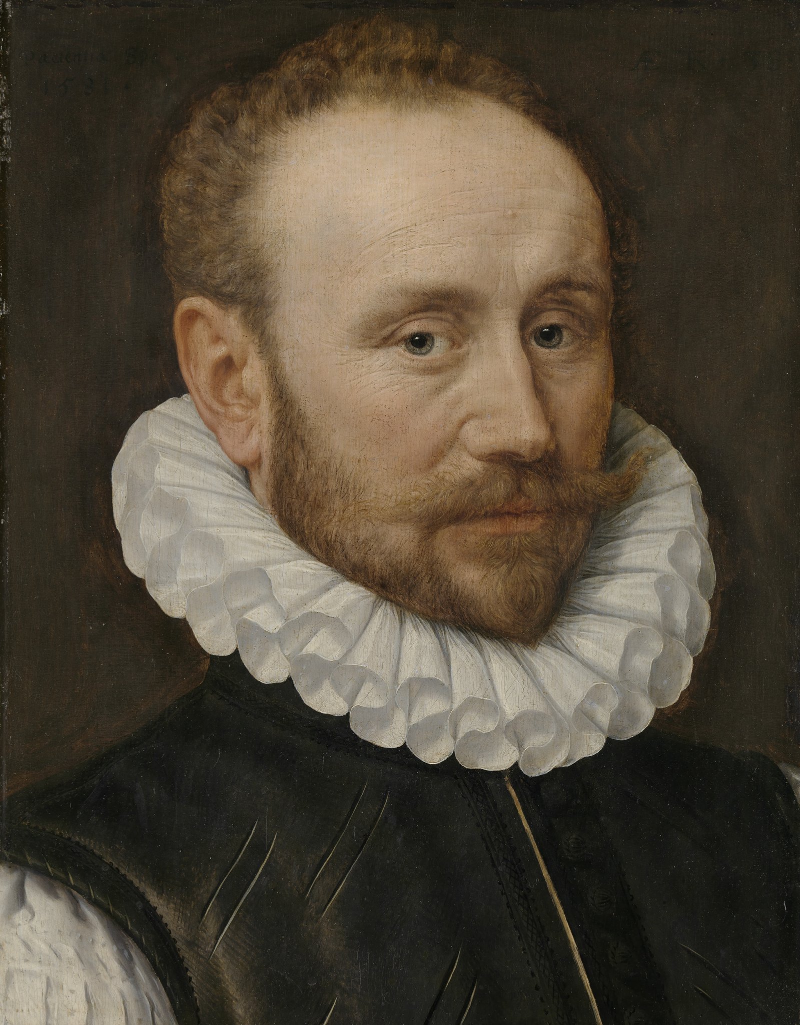 Adriaen Thomasz. Key - Portert van een man