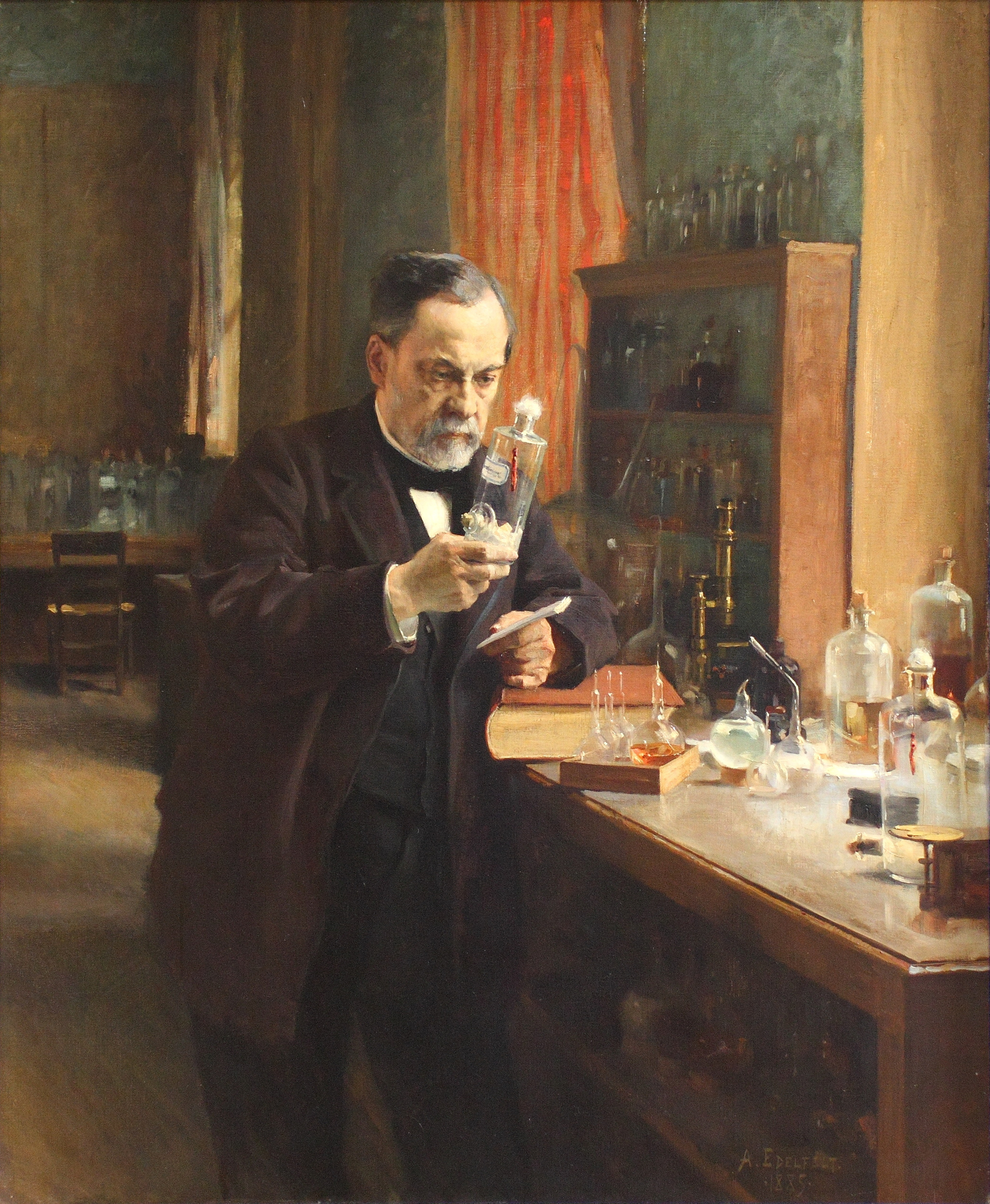 Albert Edelfelt - Louis Pasteur - 1885
