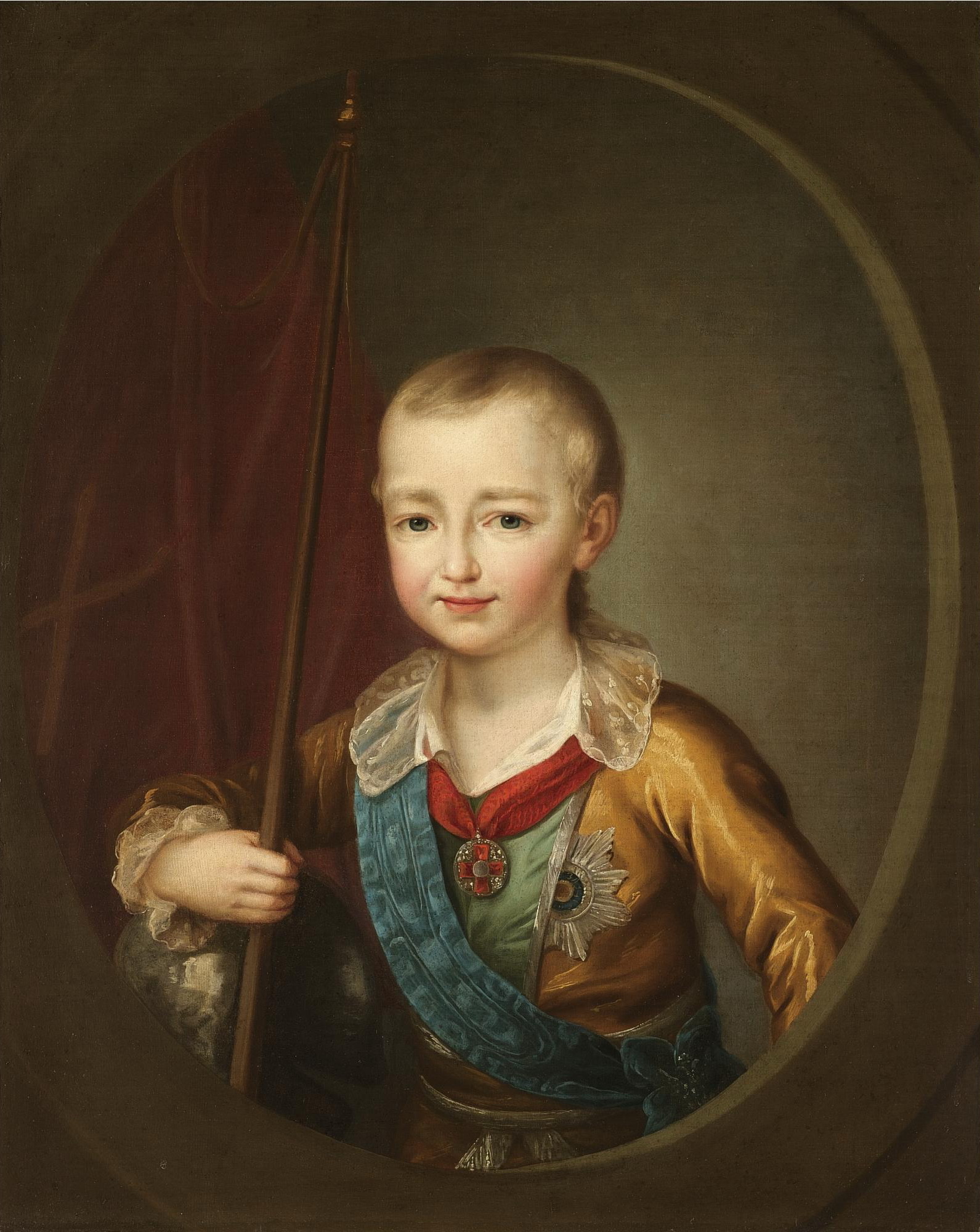Alexander I as child after D.Levitsky (priv.coll)