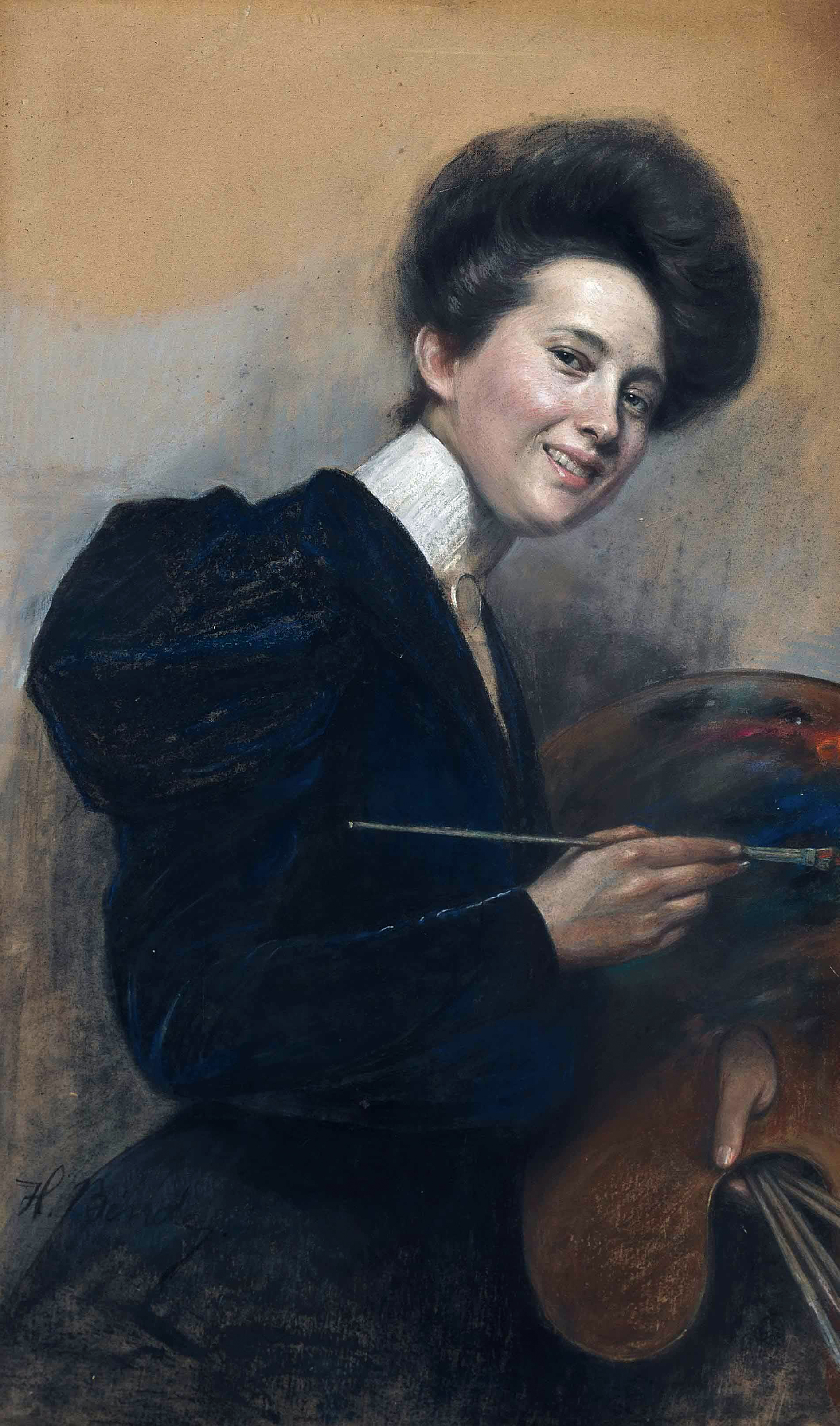 Alina Bondy-Glassowa Selfportrait