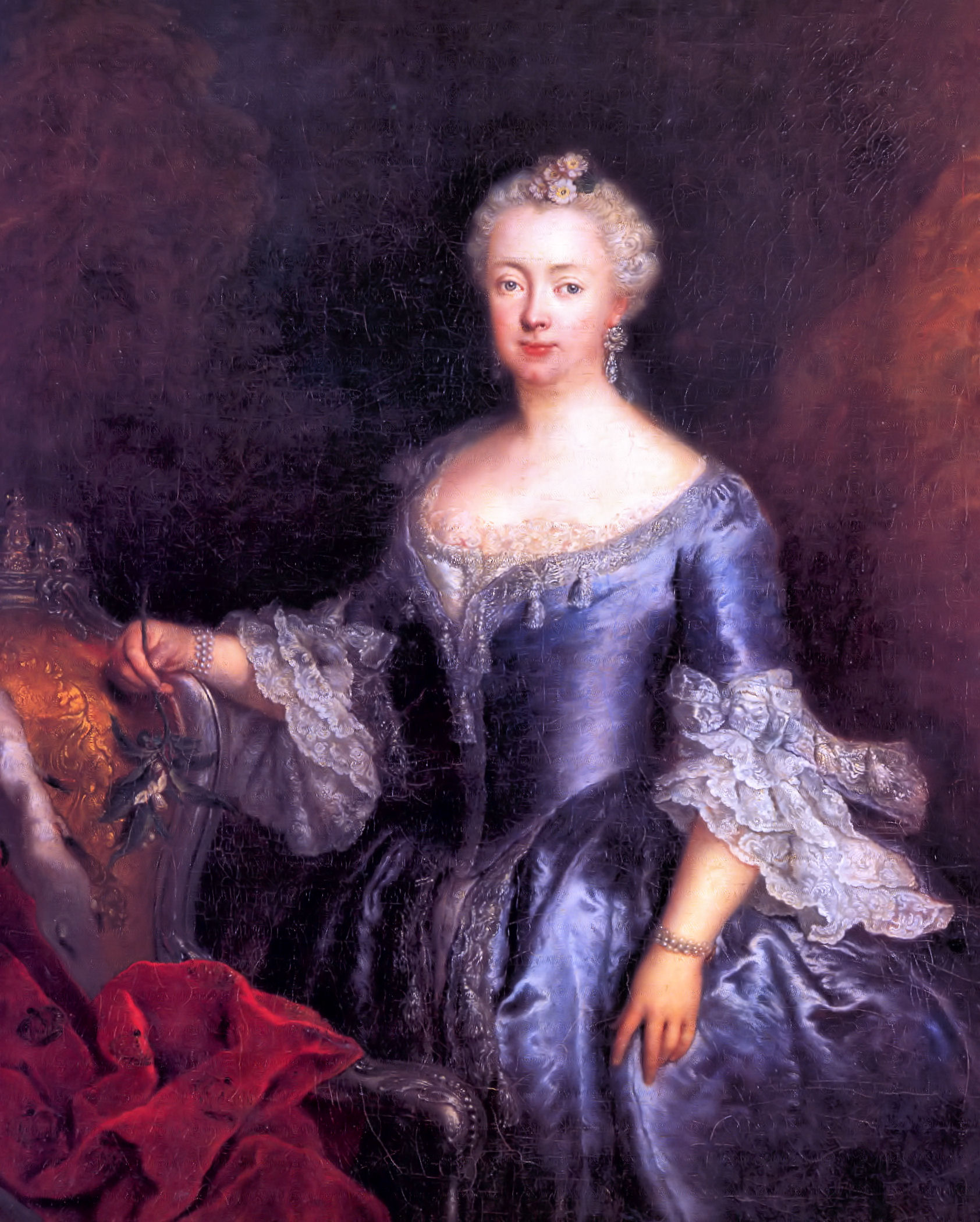 Antoine Pesne ; Queen Elisabeth Christine