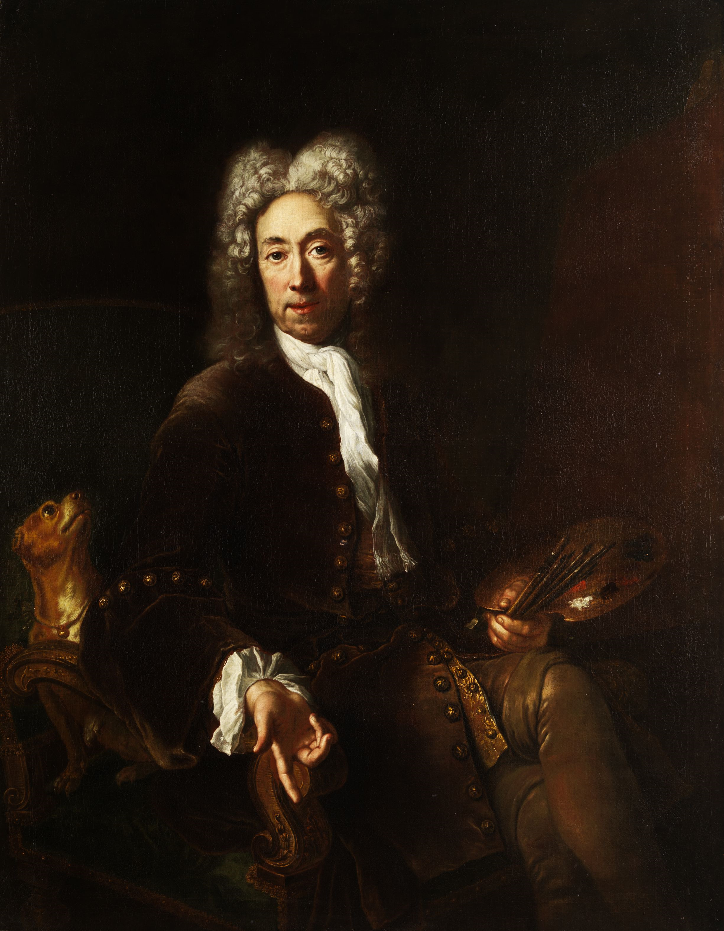 Antoine Pesne Portrait of Jean Baptiste Gayot Dubuisson