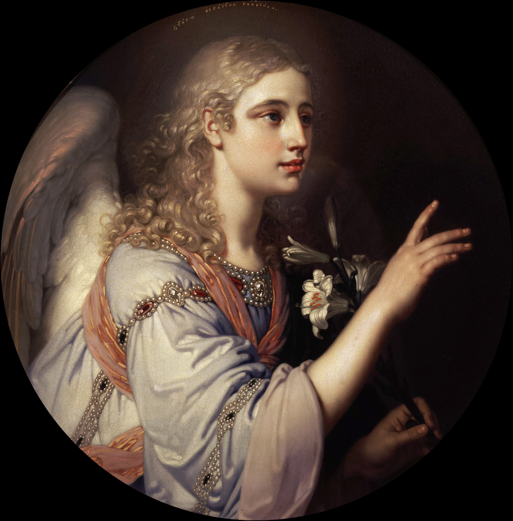 Archangel Gabriel from the Annunciation