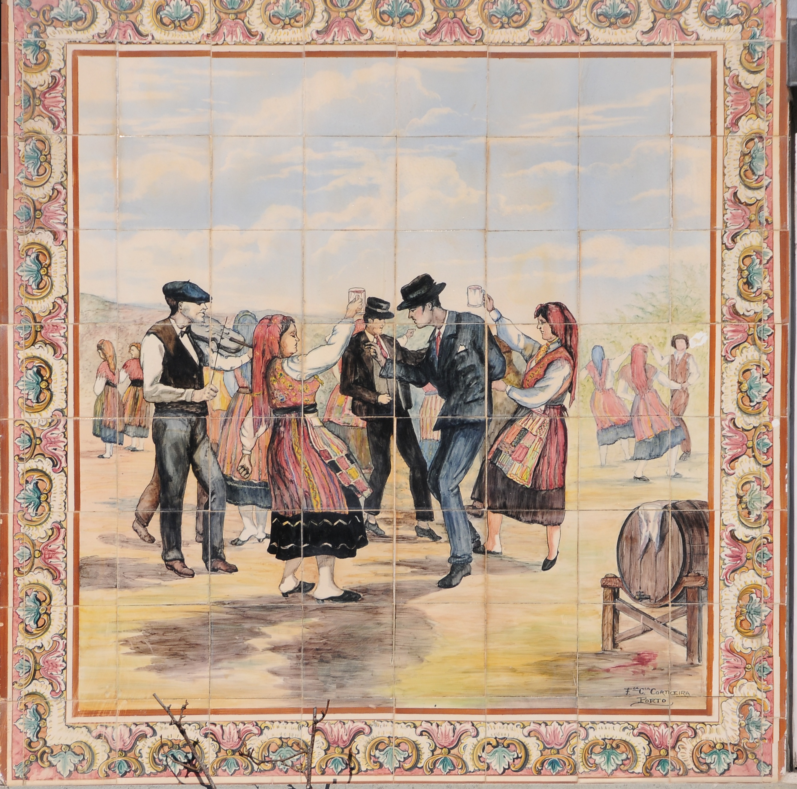 Azulejos dancing