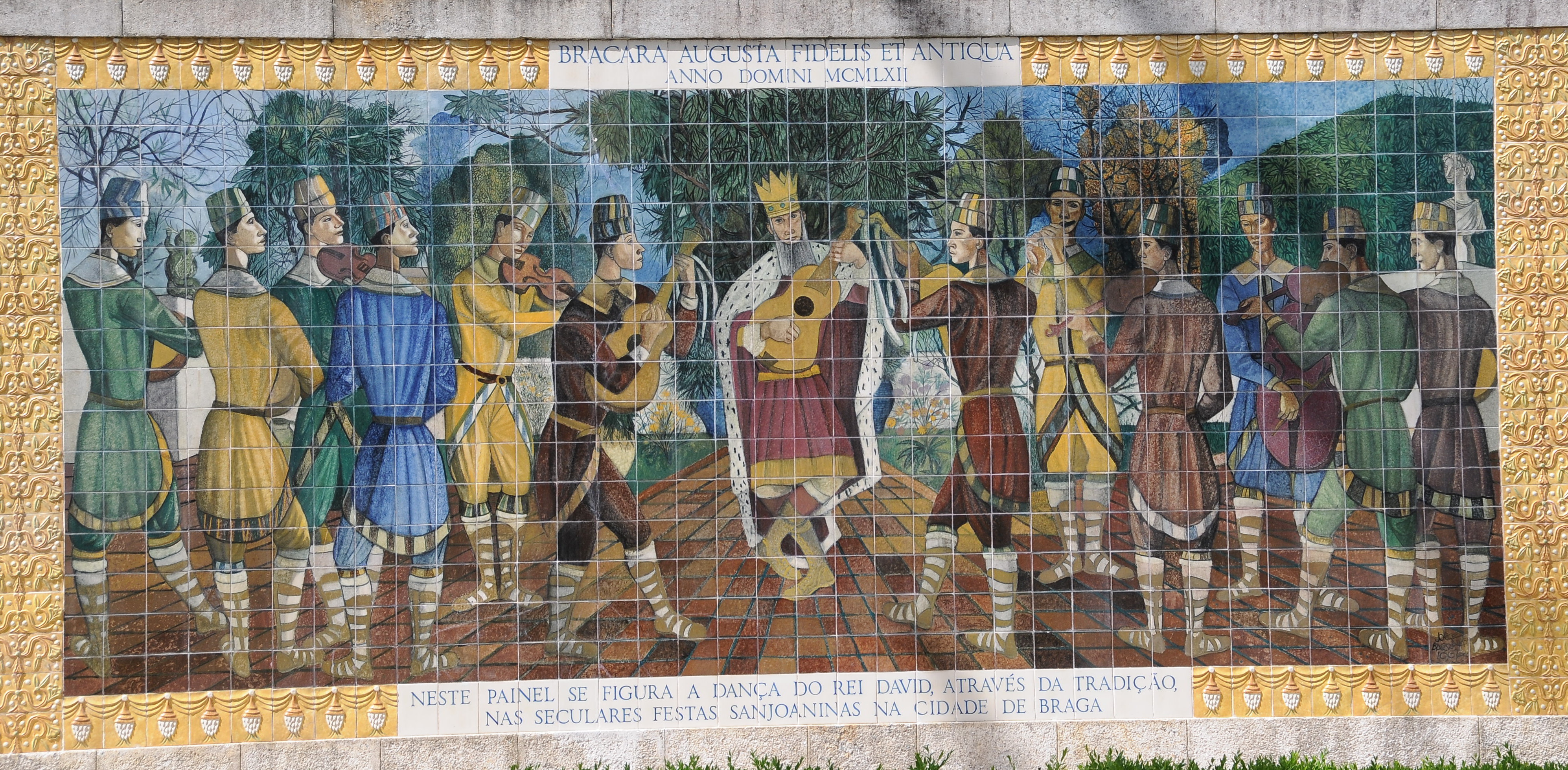 Azulejos in Nogueira da Silva Museum 13