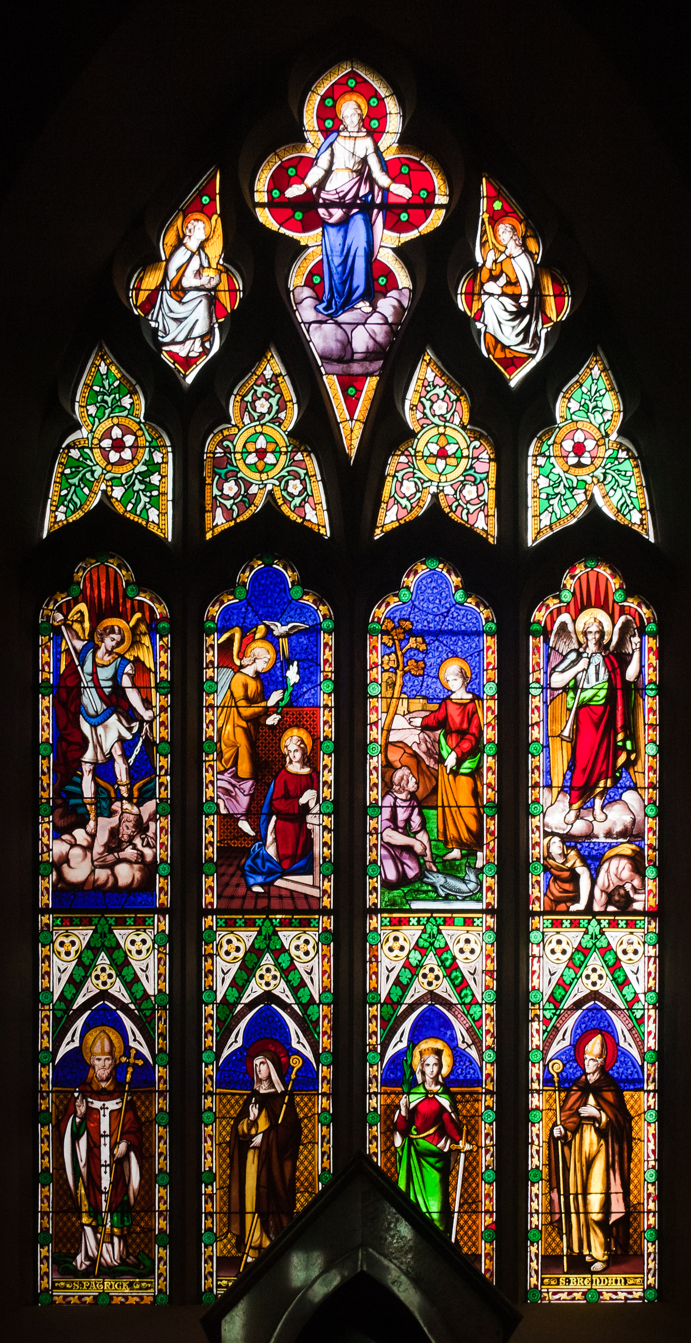 Ballinasloe St. Michael's Church East Window by Frederick Settle Barff 2010 09 15