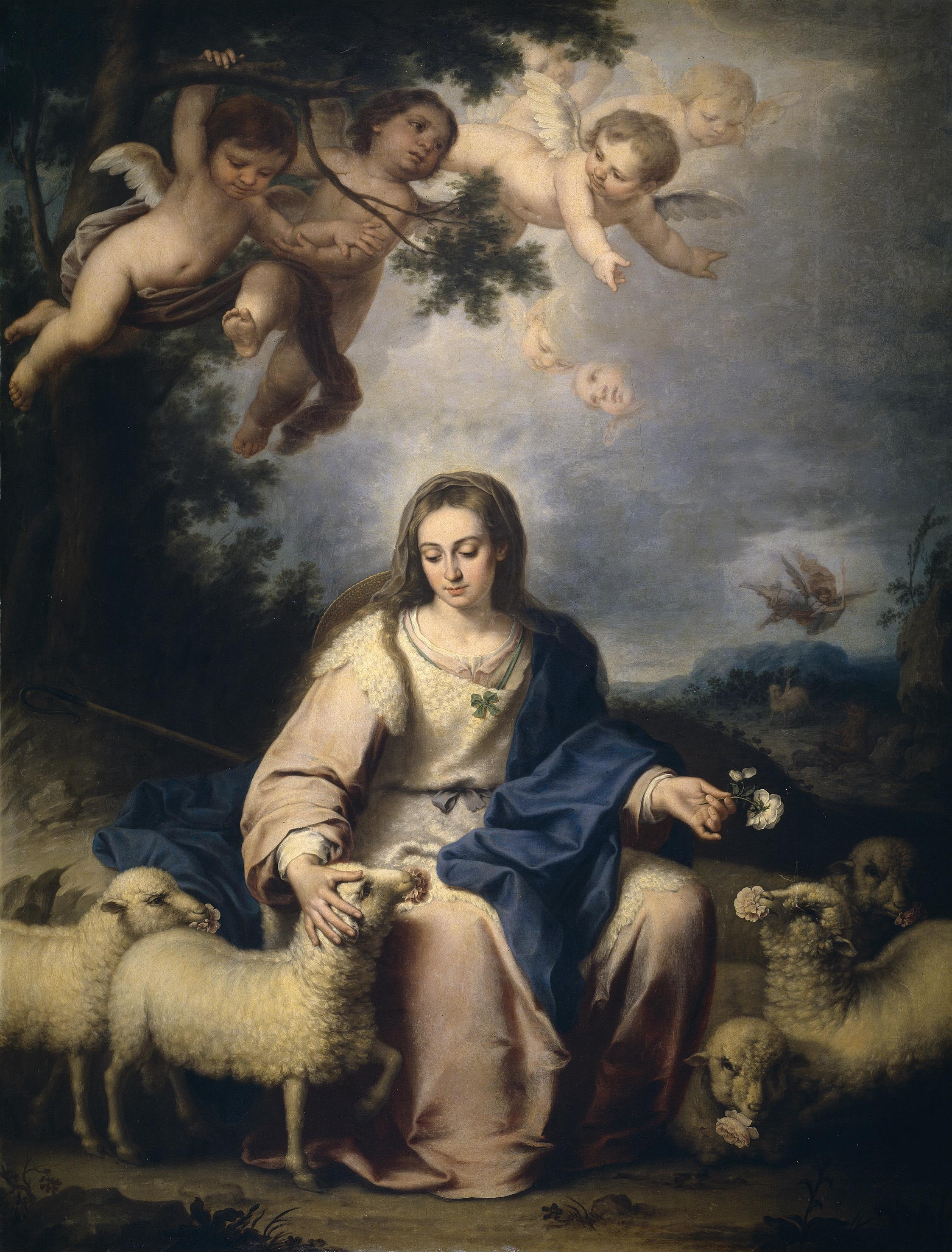 Bernardo Lorente Germán - The divine shepherdess