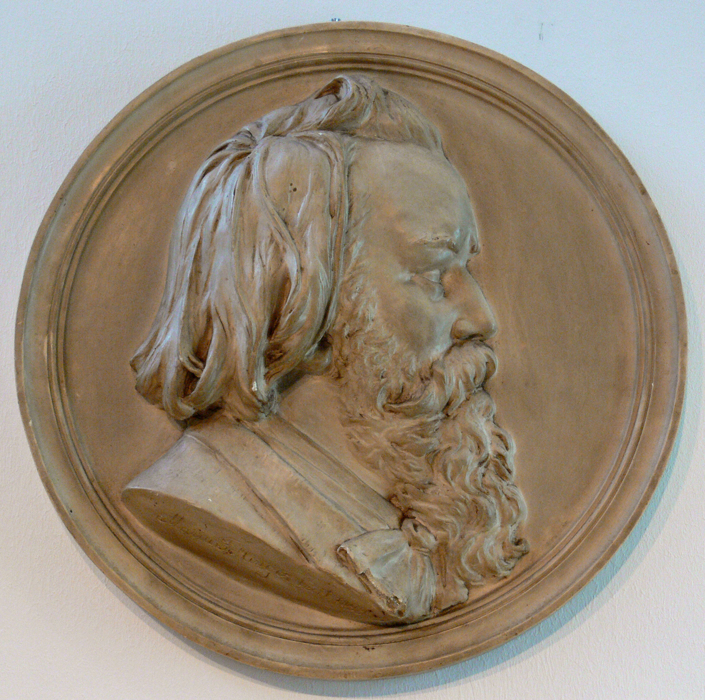 Brahms c1899 Relief Fellinger MIM