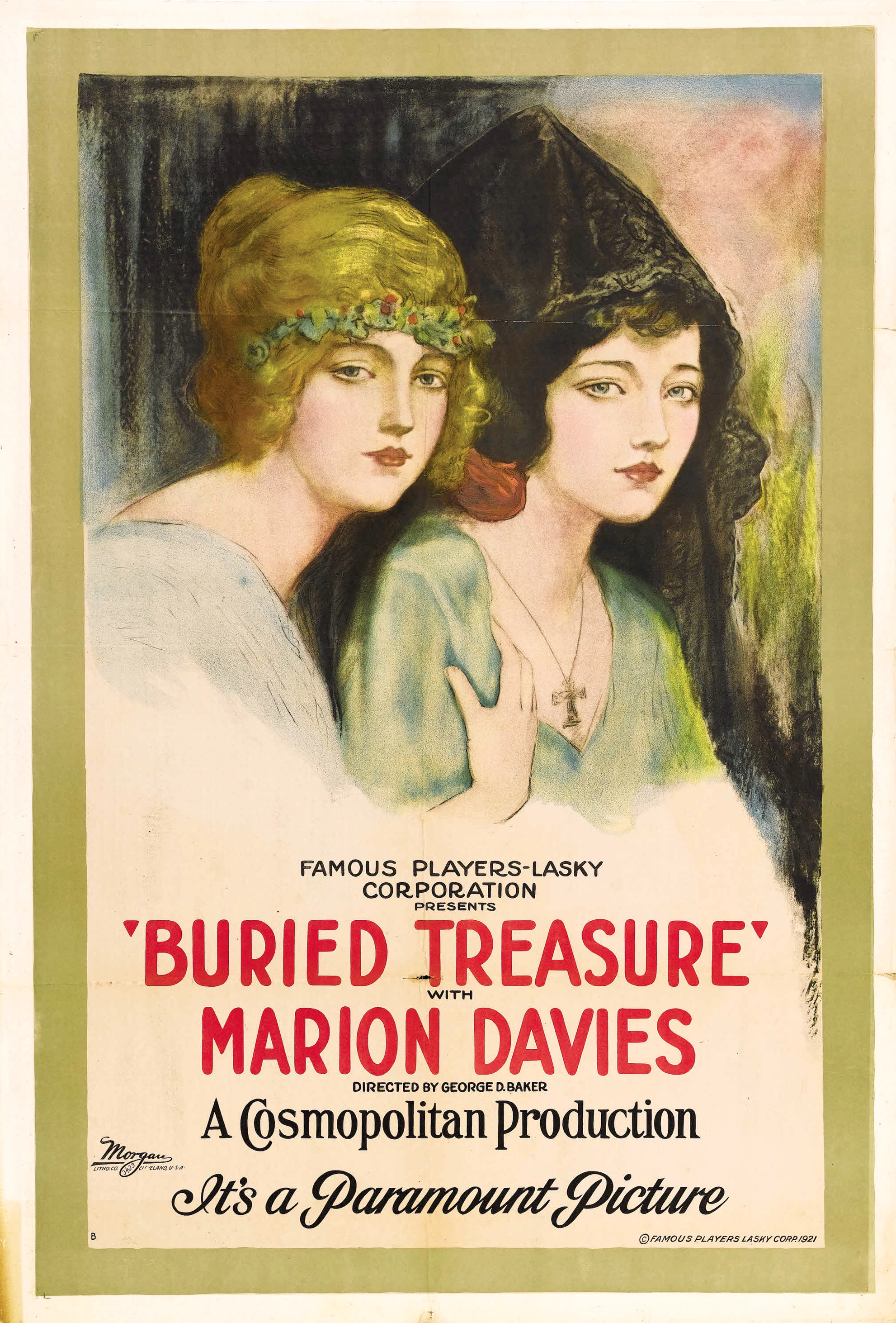 Buried Treasure (1921 film) poster