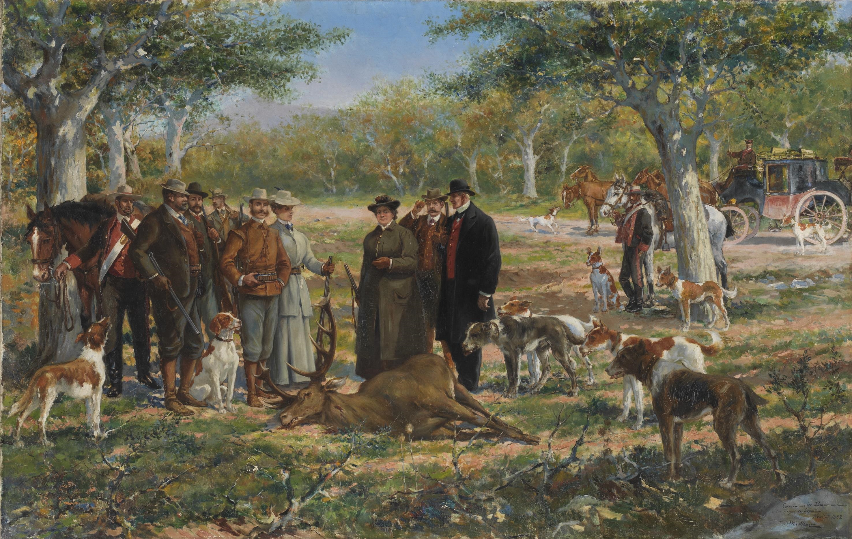 Cacería en los Llanos (Museo del Prado)